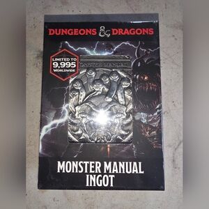 Dungeons & Dragons Limited Edition Book Monster Manual Ingot